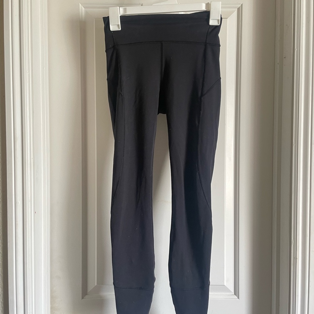 Lululemon In Movement Black Leggings